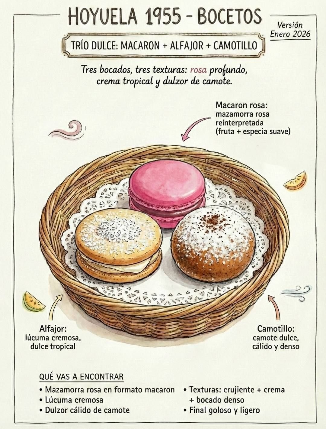 Boceto · Petits fours