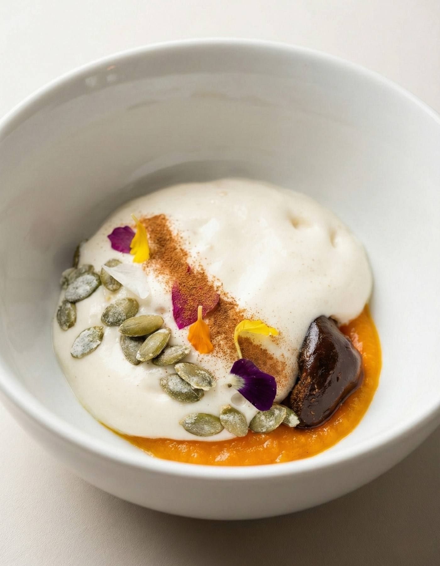 Plato · Calabaza y gachas