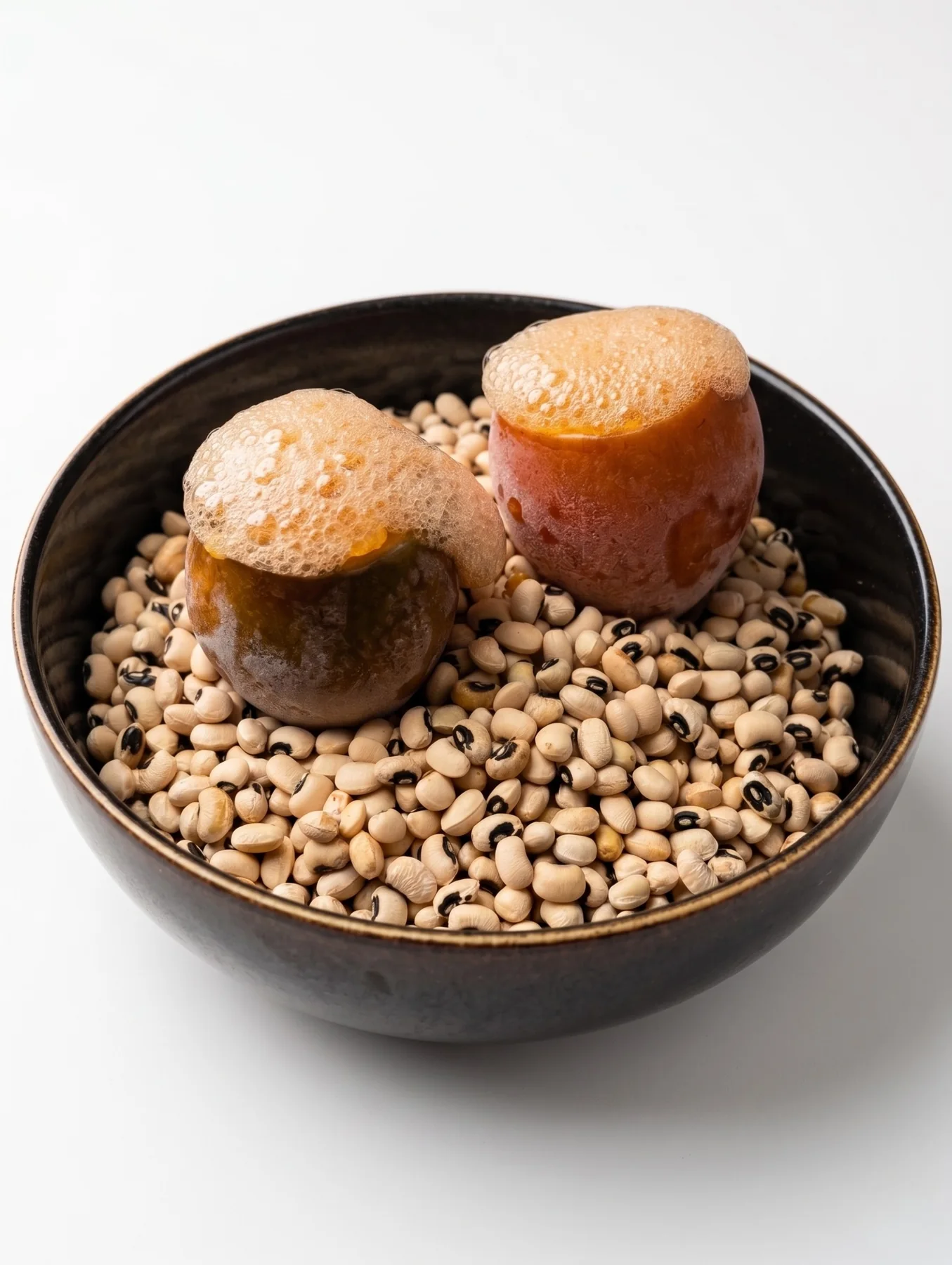 Granita de sachatomate y aire de cocona